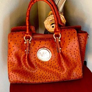 Michael Korean Ostrich Bag